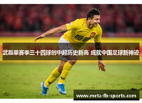 武磊单赛季三十四球创中超历史新高 成就中国足球新神迹